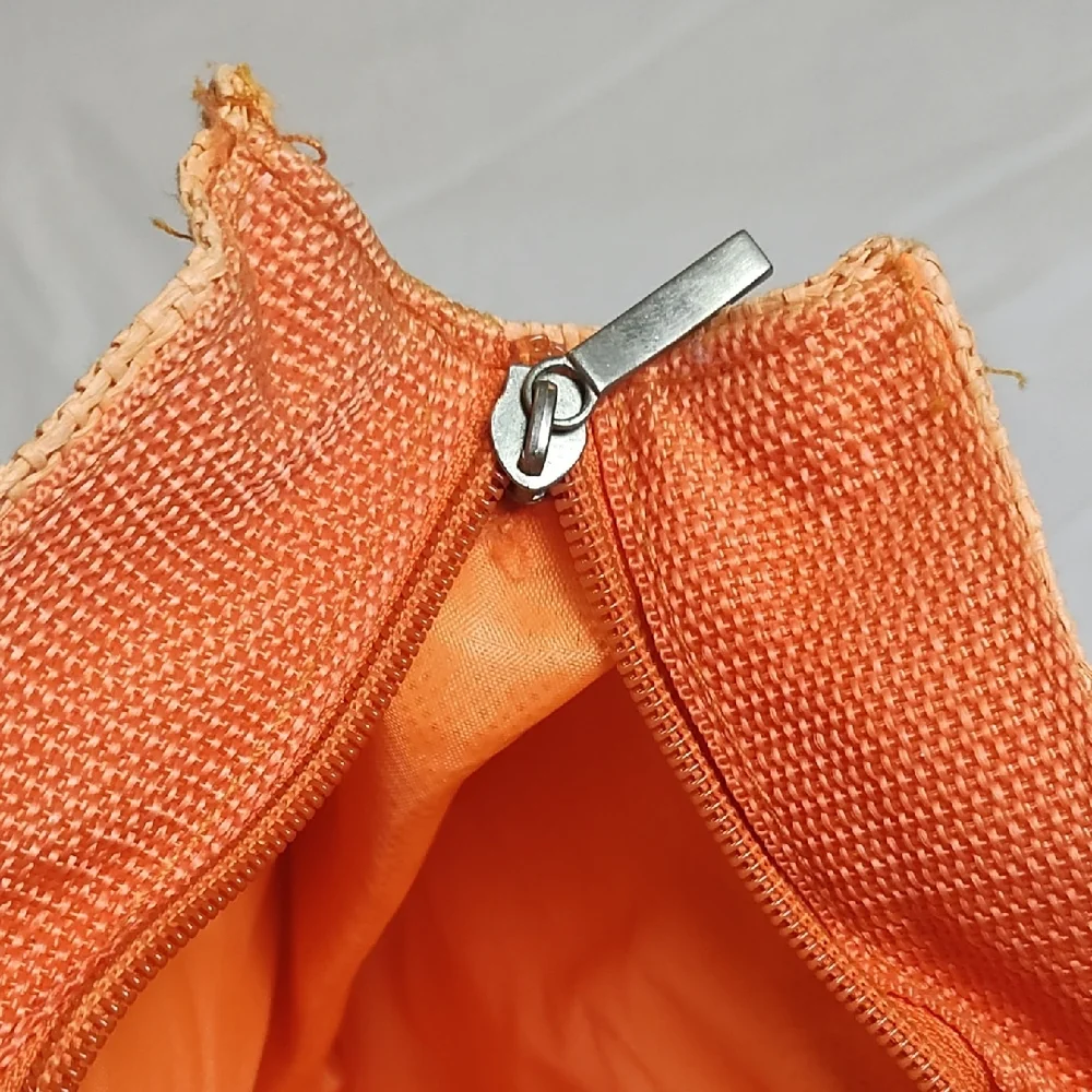 Orange Embellished Women's Bag 12X16